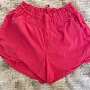 Lululemon 
Hotty Hot High-Rise Lined Short 2.5"
Pink
Size 4